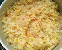 Arroz refogado simples