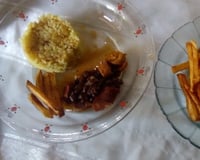 Arroz refogado simples