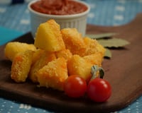 Queijo empanado