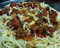 Macarrão à bolonhesa