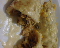 Panqueca de frango diferente