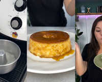 PUDIM NA AIRFRYER é a sobremesa que vai salvar a sua Páscoa: receita fácil e todo mundo ama!