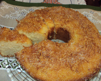 Bolo de coco de liquidificador