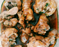 Coxas de frango ao molho