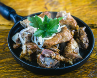 Costelinha de porco assada