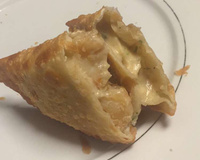 Pastel de camarão com catupiri prático e rápido