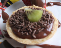 Tortinha de chocolate