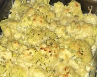 Couve-flor gratinada