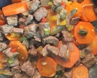 Picadinho de bife de alcatra ou contra filé