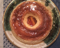 Pudim de micro-ondas