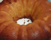 Bolo de fubá cremoso