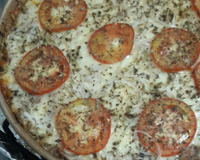 Torta -Pizza rápida de sardinha