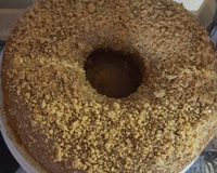 Bolo junino de paçoca