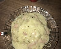 Talharim ao molho branco