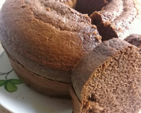 Bolo simples de chocolate