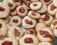 Biscoito amanteigado de goiabada