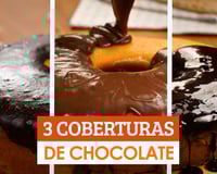 Cobertura de chocolate durinha (para bolos)