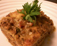 Minha lasanha de berinjela