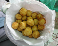 Bolinho de arroz fácil