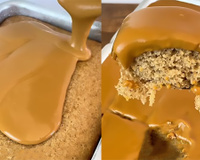 Não acreditei quando comi esse bolo de churros na travessa pela primeira vez: a receita é simples e o sabor é fenomenal