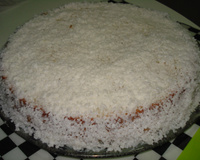 Bolo toalha felpuda chique da Neneli