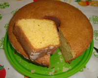 Bolo de fubá da Sandra