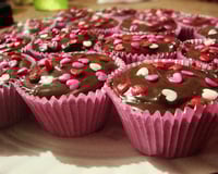 Cupcake de chocolate simples