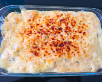 Souflé de legumes com queijo