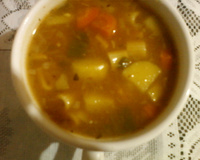 Sopa de panela de pressão