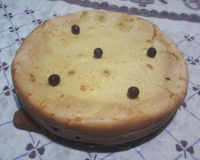 Torta de batata com frango cremoso