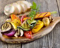 Mix de legumes na airfryer