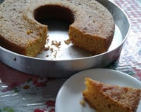 Bolo de milho cremoso sem glúten