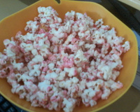 Pipoca doce comum no micro-ondas