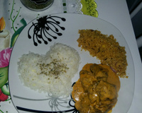 Carne com vinho tinto seco