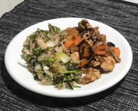 Quase frango xadrez (Dukan)