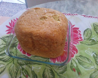 Pão de milho na máquina de pão