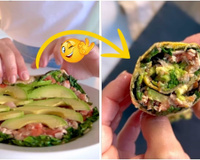 Receita simples para almoço ou jantar rápido: esse wrap proteico de atum e espinafre sempre cai bem