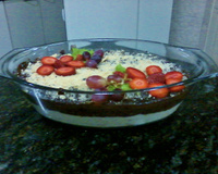 Pavê de biscoito maizena