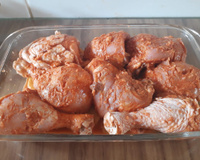Coxa e Sobrecoxa de Frango ao Forno com Limão e Batata
