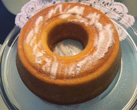 Bolo fubá cremoso com coco