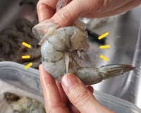 Com quantos anos você descobriu que esse é o jeito mais fácil de limpar camarão?