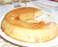 Pudim com leite em Pó