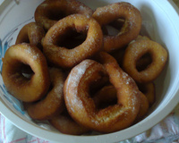 Rosquinha frita super fácil para o café