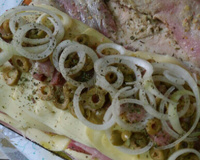 Lombo de porco recheado