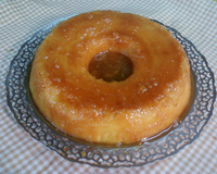 Pudim de padaria da tia Linda