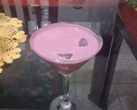 Batida de suco em pó