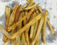 Batata frita no forno