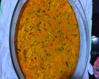 Omelete de frango ao forno