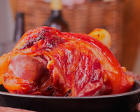 Pernil suíno inteiro (no forno convencional)