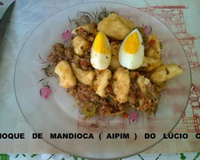 Nhoque de mandioca do Lúcio